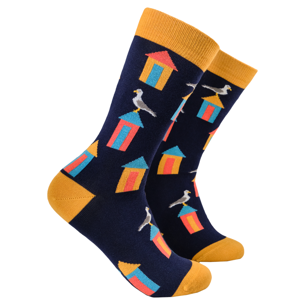 Beach Hut Socks - Peper Harow Collaboration