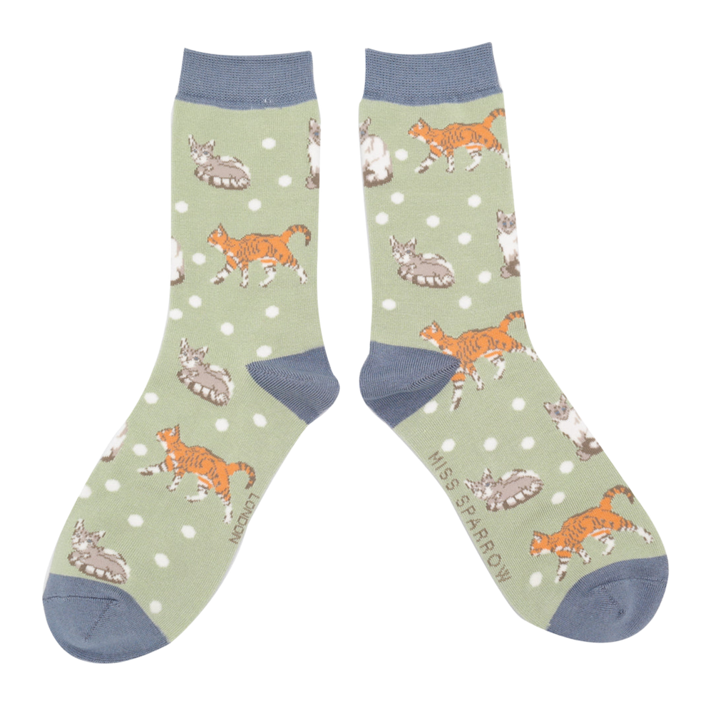 
                      
                        Cats & Spots Bamboo Socks
                      
                    