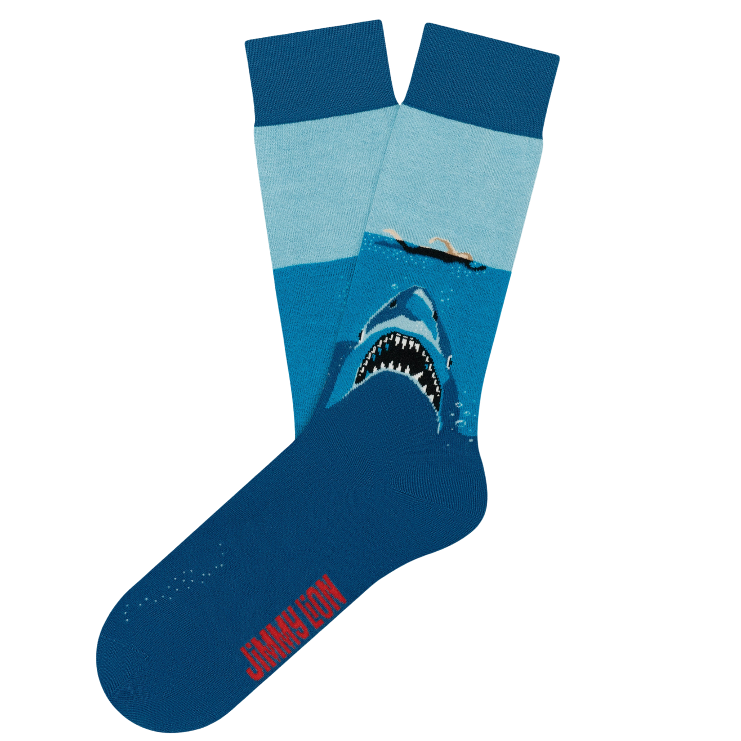 Jaws Shark Attack Socks