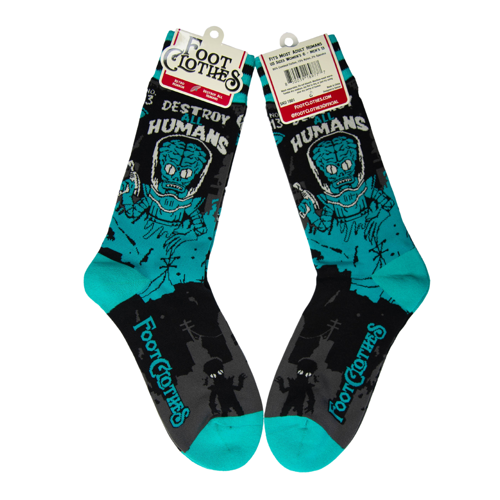 
                      
                        Destroy All Humans Socks
                      
                    