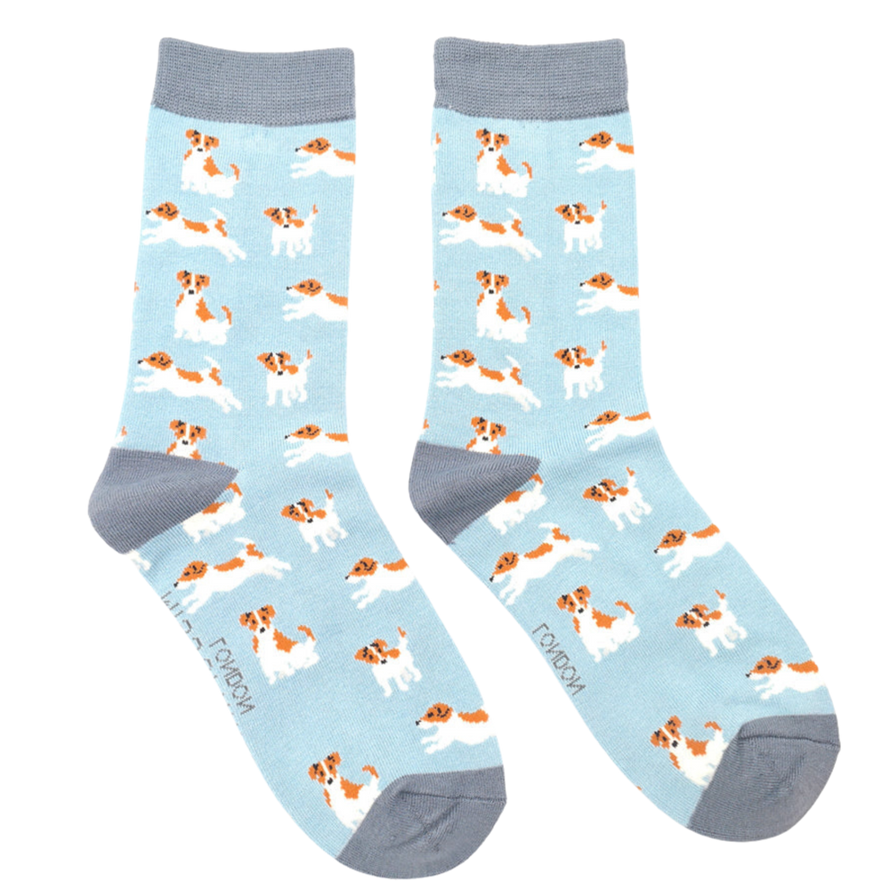 
                      
                        Jack Russells Bamboo Socks - Miss Sparrow
                      
                    