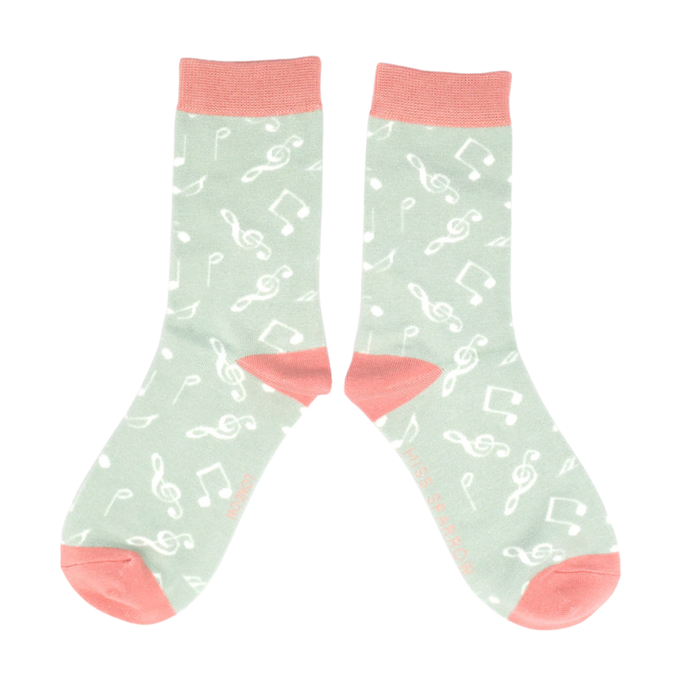 
                      
                        Music Notes Bamboo Socks
                      
                    