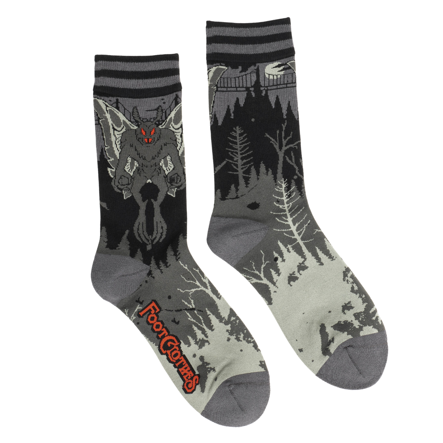 Mothman Crew Socks