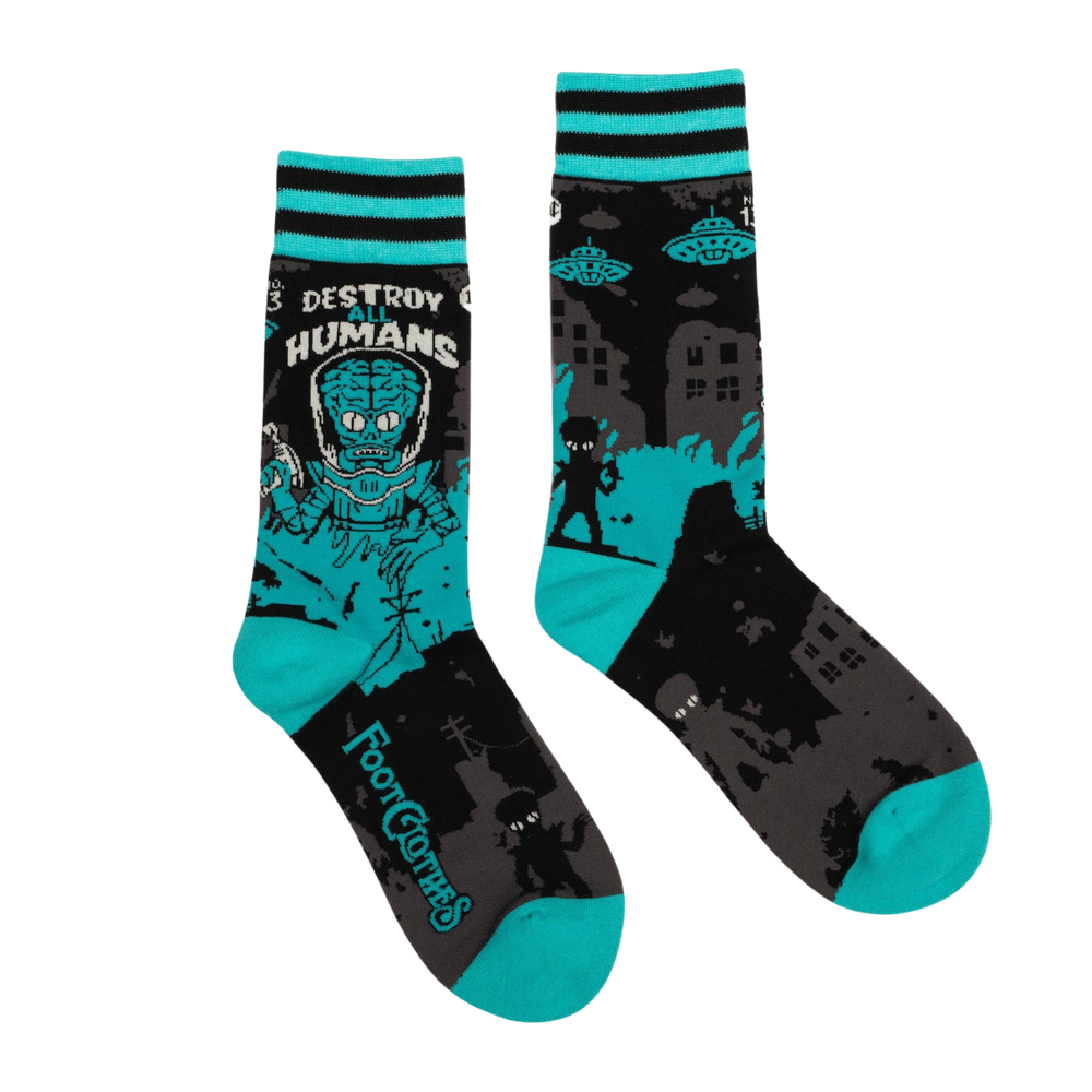 
                      
                        Destroy All Humans Socks
                      
                    