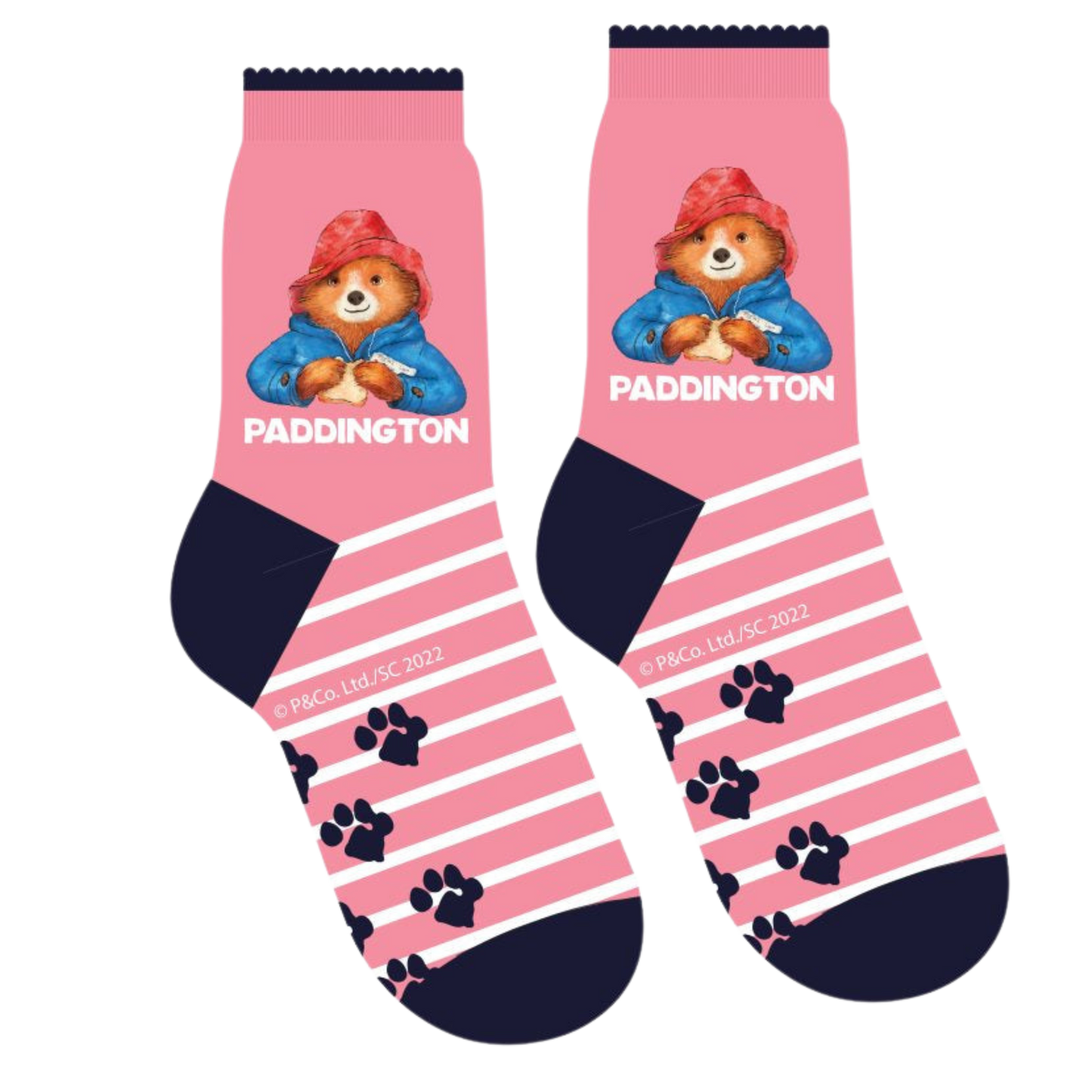 Paddington Bear Marmalade Socks