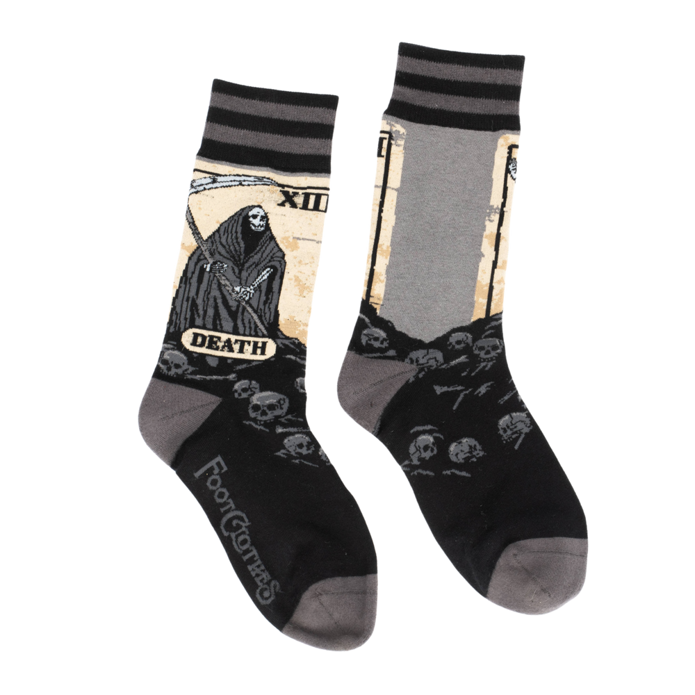 
                      
                        Death Tarot Card Socks
                      
                    