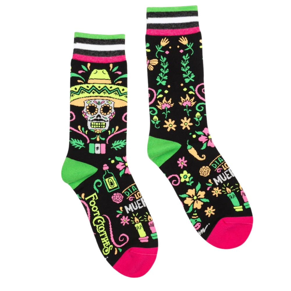 Angelo Montiel Signature Dia de Los Muertos Socks