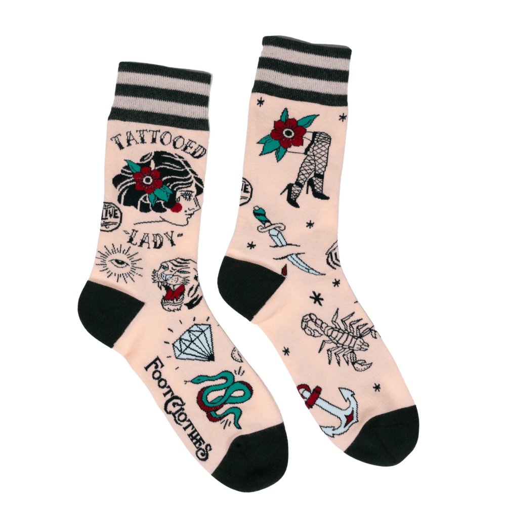 
                      
                        Tattooed Lady Socks
                      
                    