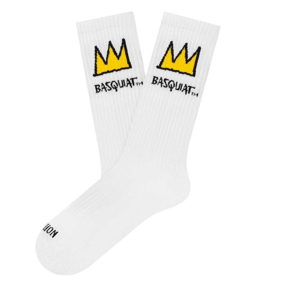 Basquiat Crown Athletic Socks