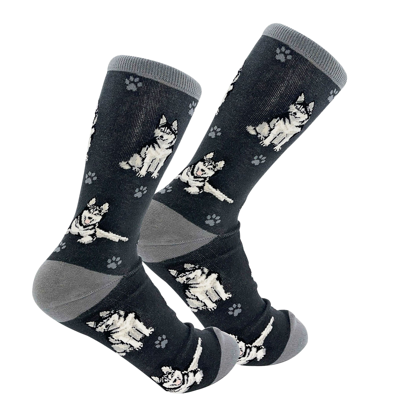 Siberian Husky Dog Full Body Socks