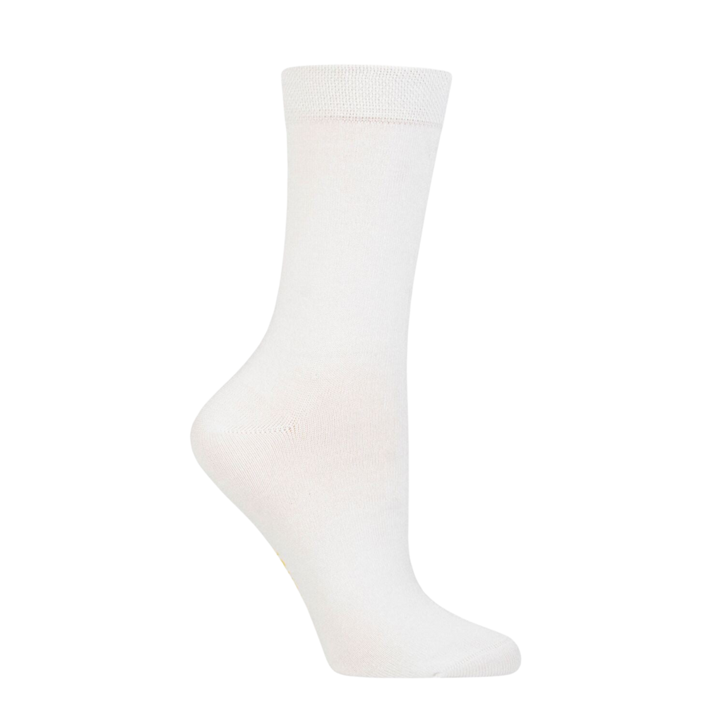 
                  
                    Rainbow Bamboo - White - White Wedding. A pair of white bamboo socks. 
                  
                