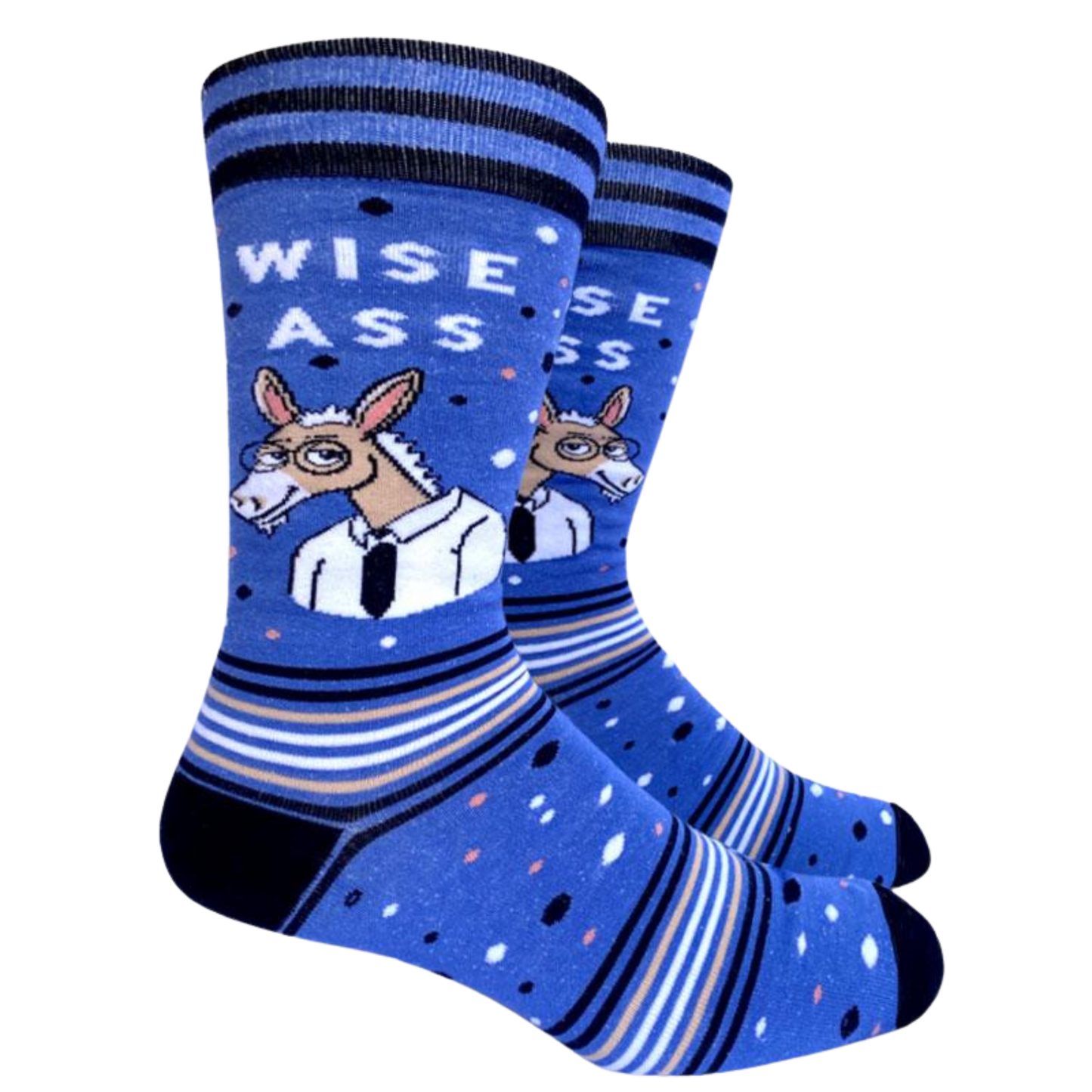 Wise Ass Slogan Socks