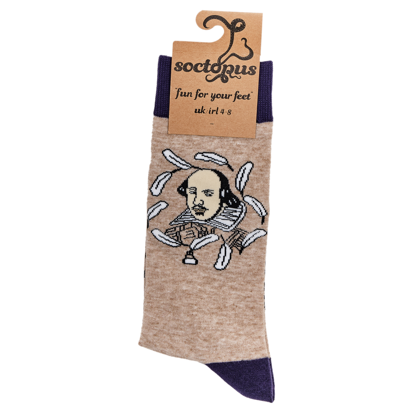 William Shakespeare Socks