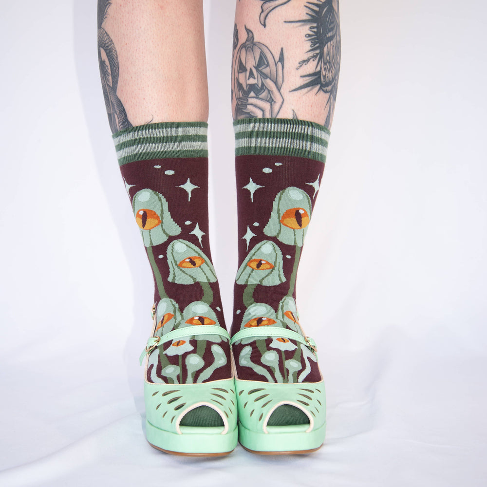 
                      
                        Mystic Mushrooms Socks
                      
                    