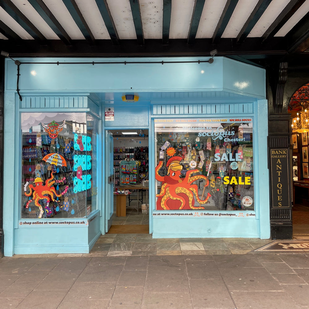 Soctopus Shop Front - Chester