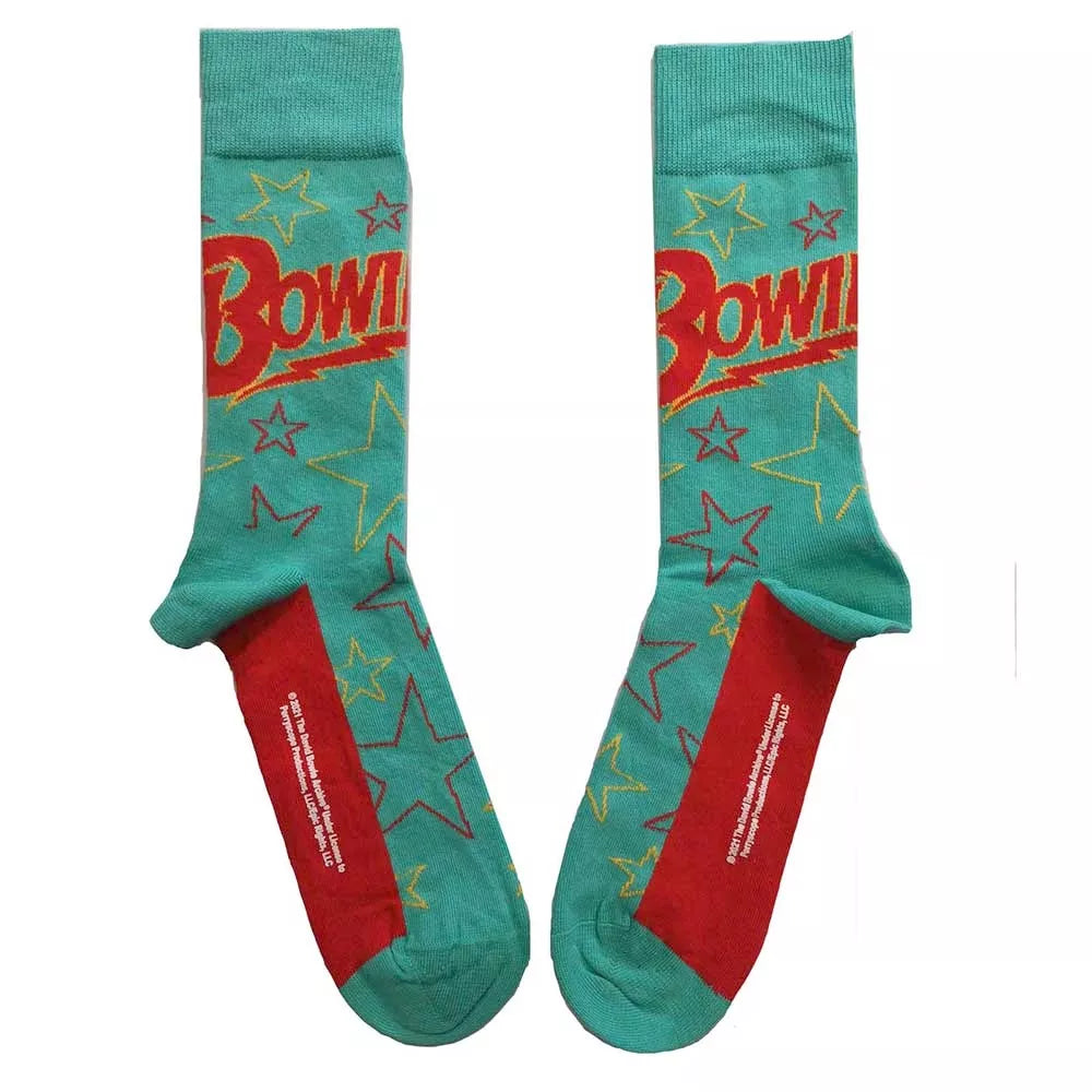 David Bowie Stars Socks