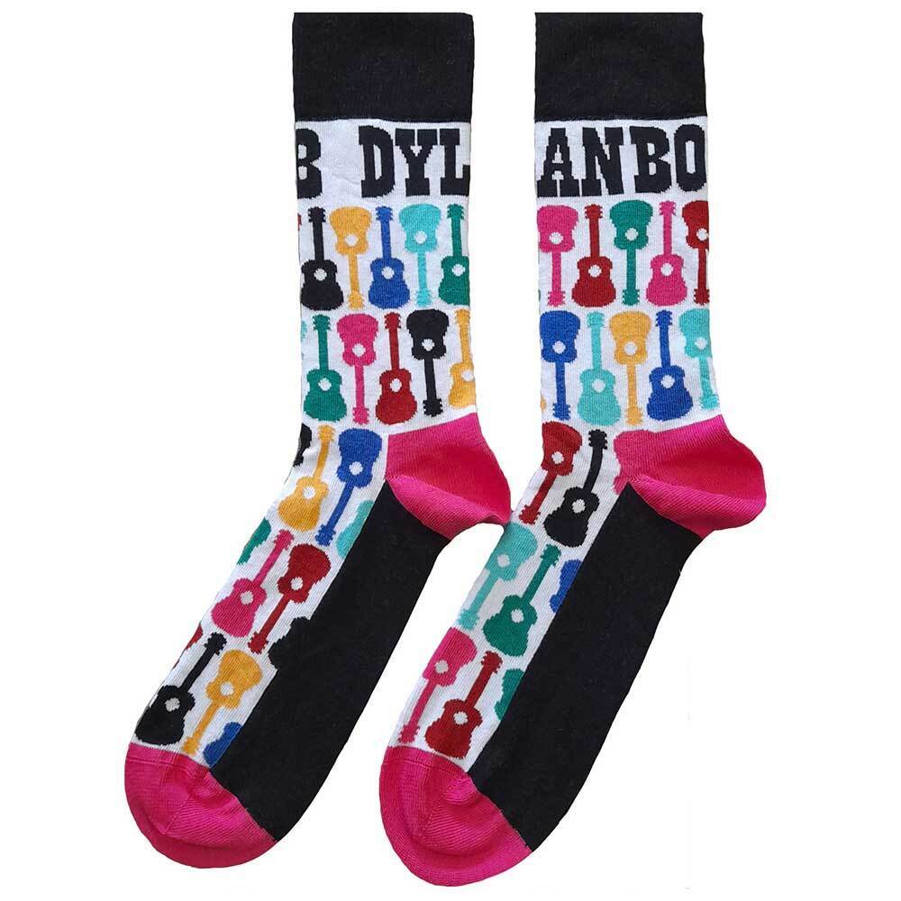 Bob Dylan Guitar Print Socks