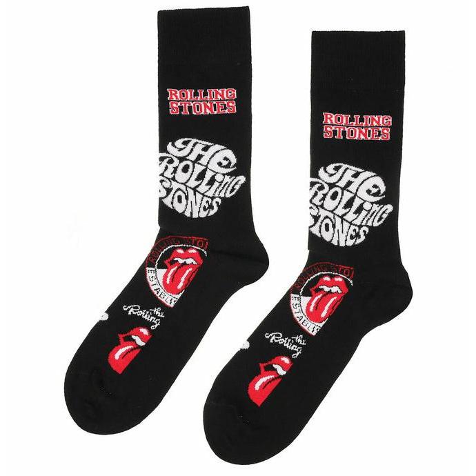 The Rolling Stones Logos Socks