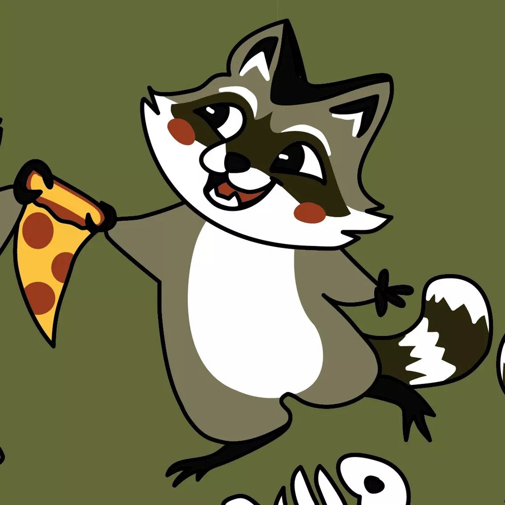 
                      
                        Trash Panda Pizza Party Crew Socks
                      
                    