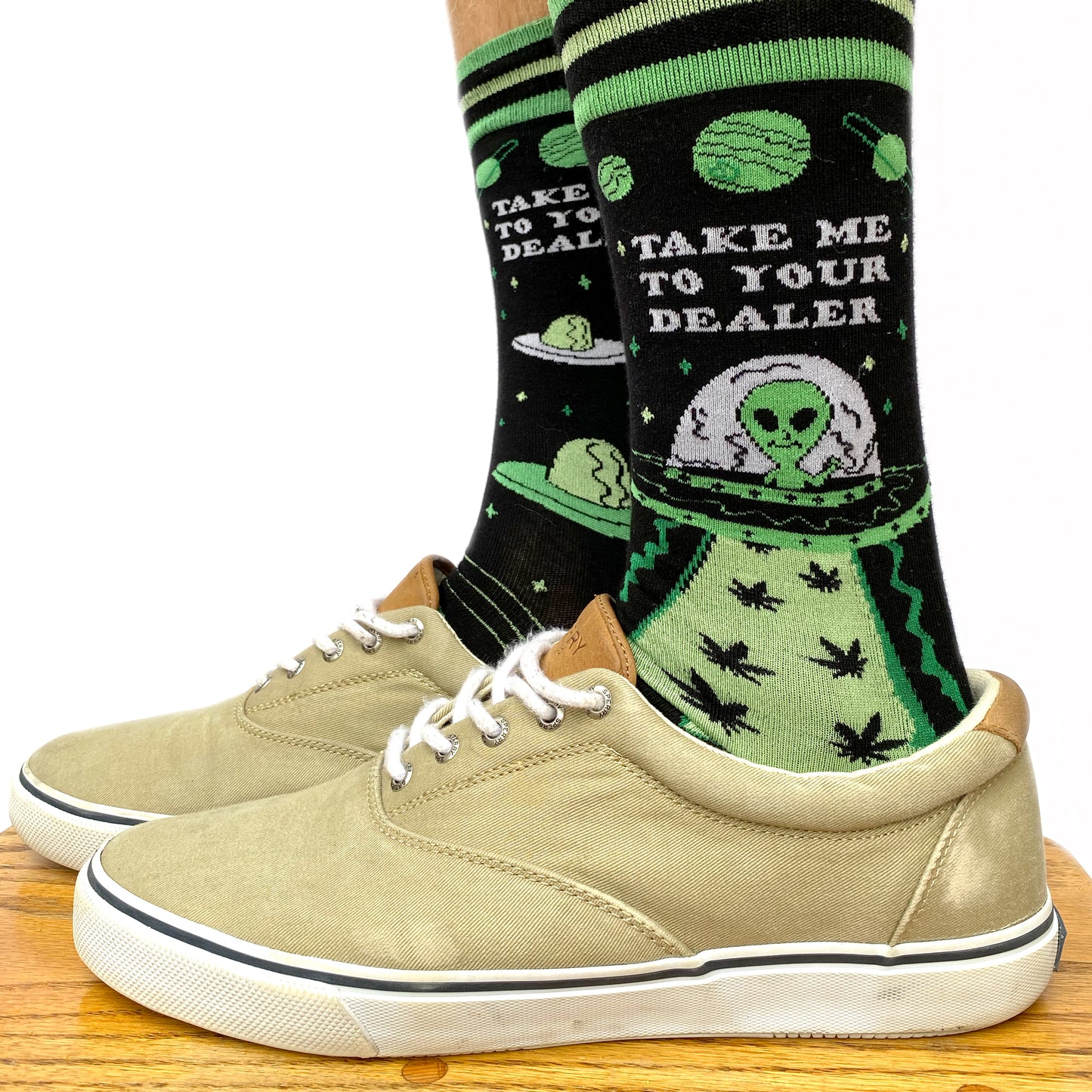 
                  
                    Take Me to your Dealer Socks - Large
                  
                