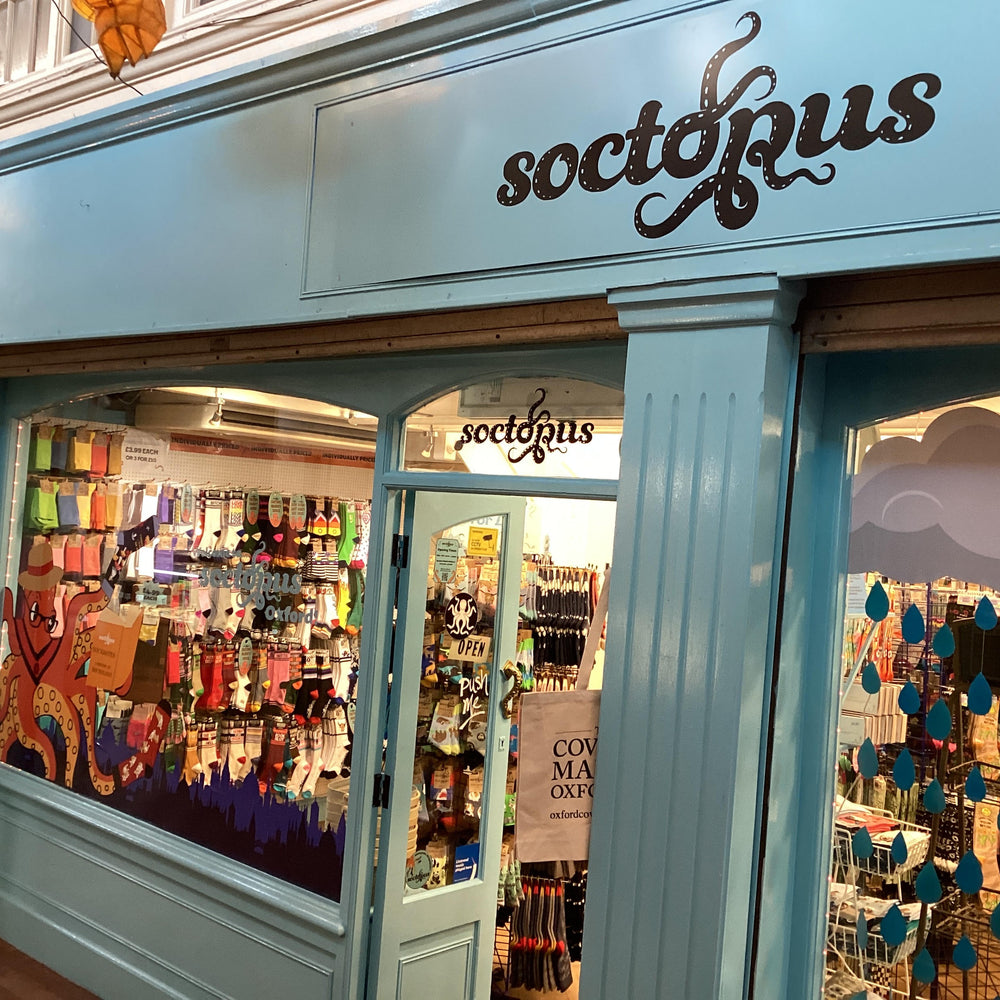 Soctopus shop front - Oxford covered market