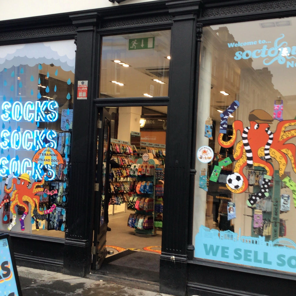 Soctopus shop front - Newcastle